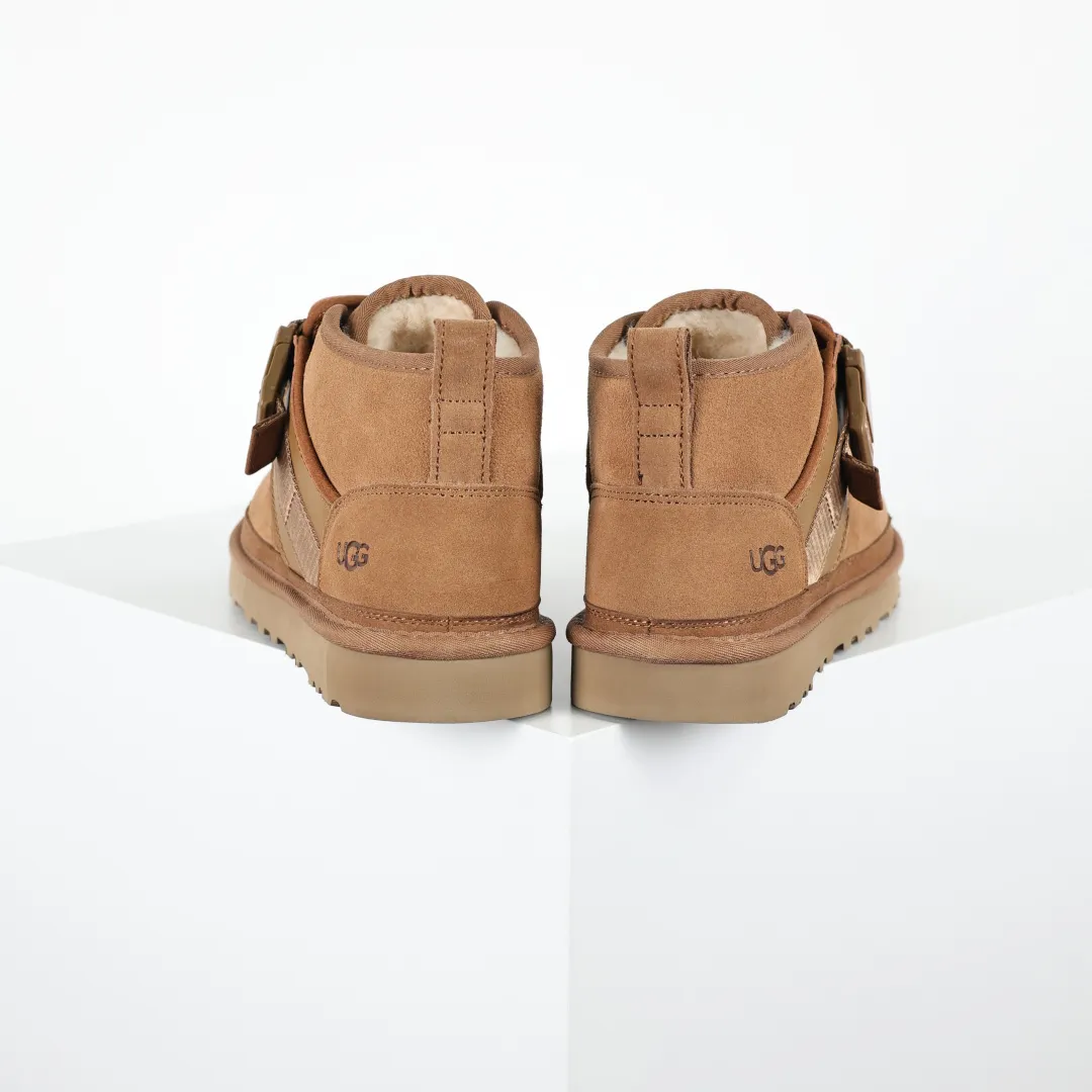 Copywriting price 💰660 Core recommendation Good price Platform foreign trade exclusive UGG Neumel Snapback men's snow boots 1118570 Foreign trade platform Z-exclusive high-end retail quality Produced by ten-year-old brand shoemaking foundry production line Pay attention to every detail Longfeng A-grade genuine sheep fur integrated Made in full compliance with the ZP process Size: 39 40 41 42 43 44